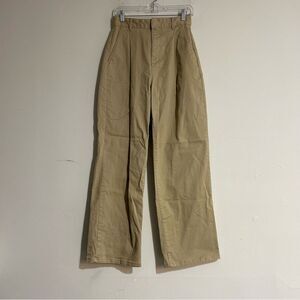 Urban Outfitters BDG Mia Straight Leg Chino Trouser Pants Khaki Size 2
